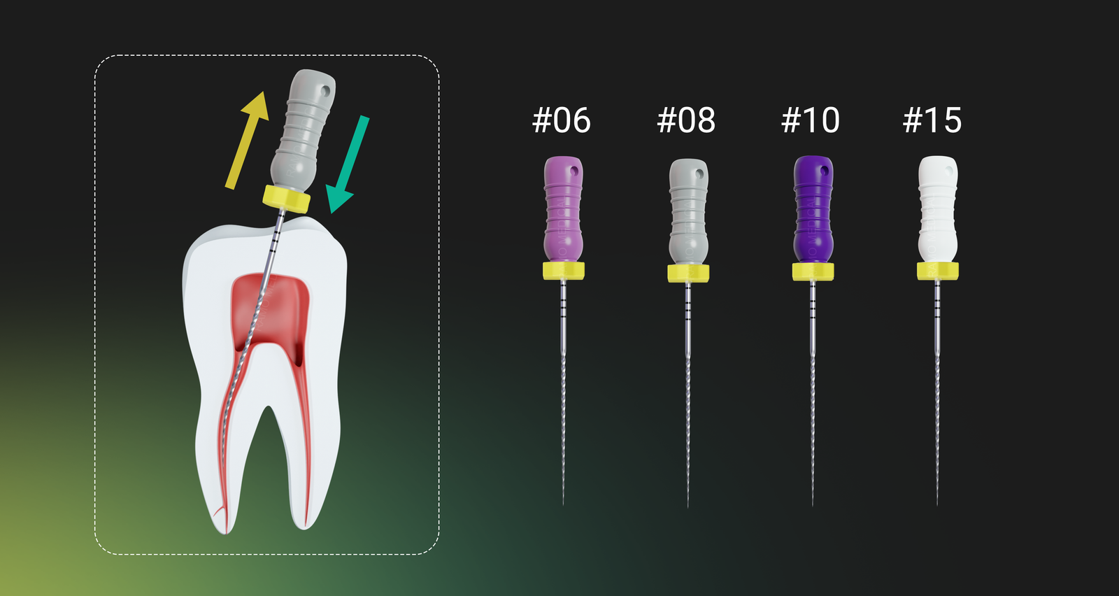 مبرد Ramo Medical RCS K-File - 2