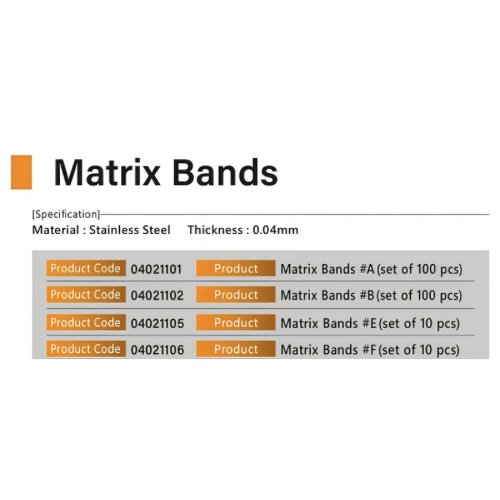 DENTECH Matrix Band #A - 2