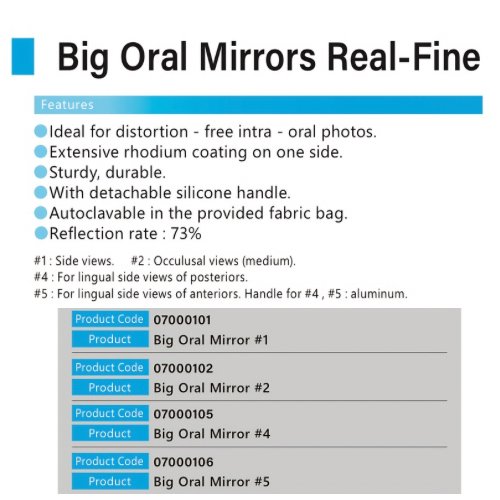 DENTECH KSK Big Oral Mirror #2 - 2