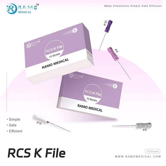 مبرد Ramo Medical RCS K-File